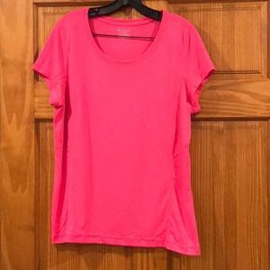 Pink workout t-shirt